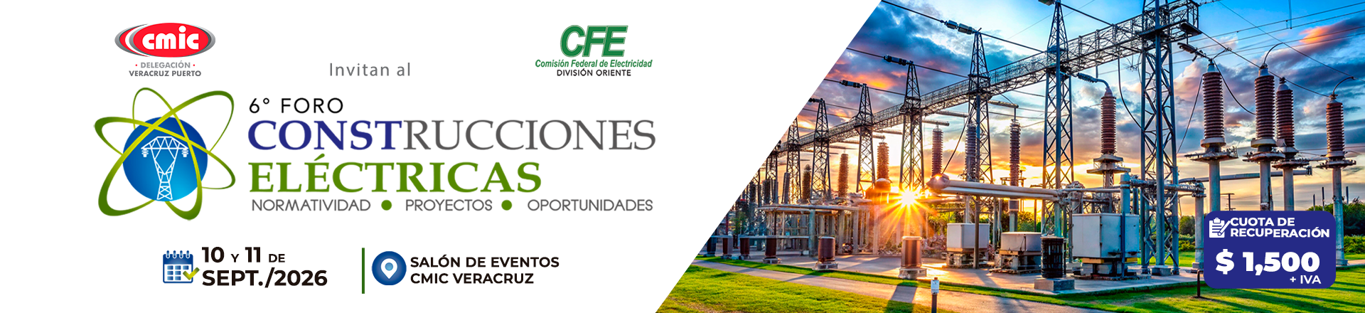 6° FORO CONSTRUCCIONES ELÉCTRICAS
